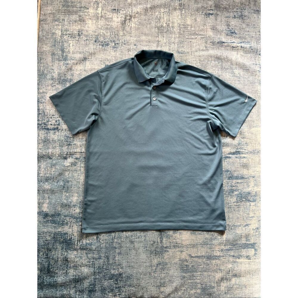 Nike Golf Slate Blue Polo Tee Men's XXL